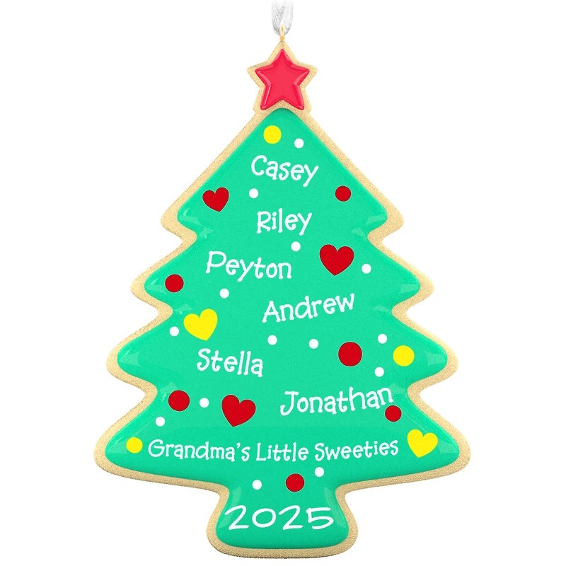 Sweet Memories Sugar Cookie Tree Personalized Ornament, Custom Text for only USD 30.99 | Hallmark