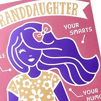 Your Smile, Smarts and Heart Birthday Card for Granddaughter for only USD 4.99 | Hallmark