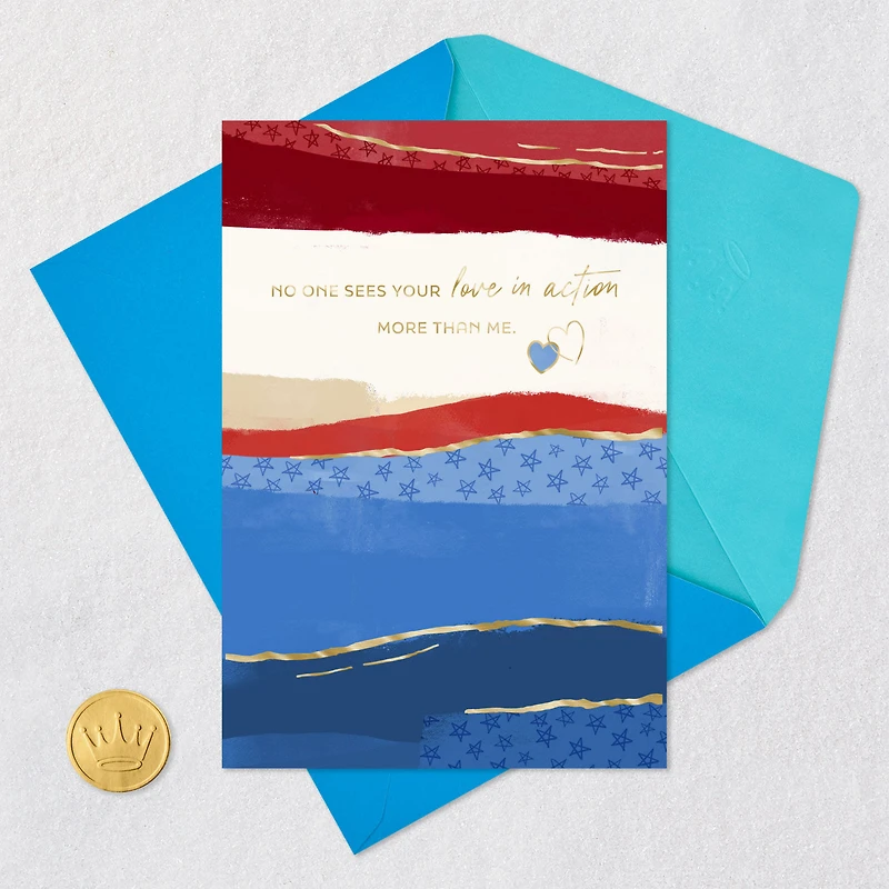 Lucky to Love You Love Card for Veteran for only USD 2.99 | Hallmark