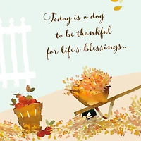 Thankful for a Blessing Like You Apple Tree Thanksgiving Card for only USD 0.99 | Hallmark