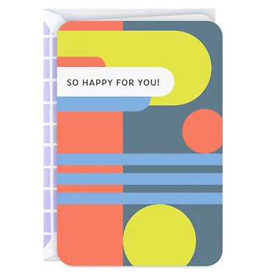 So Happy for You Blank Congratulations Card for only USD 2.99 | Hallmark