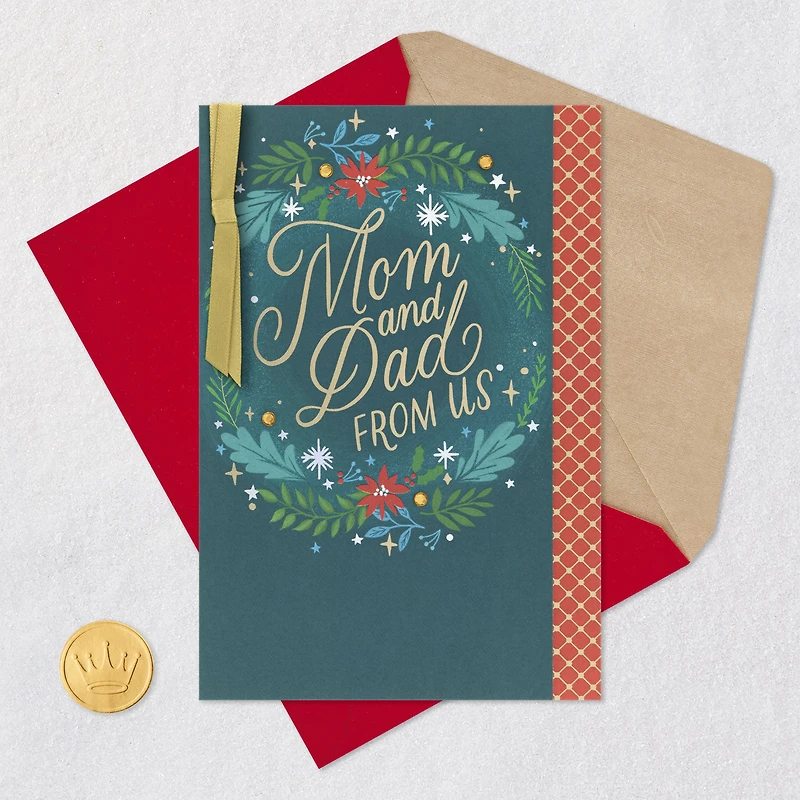 You're Loved and Appreciated Christmas Card for Mom and Dad From Us for only USD 5.99 | Hallmark