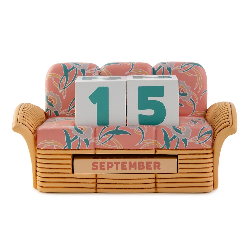 The Golden Girls Floral Rattan Couch Perpetual Calendar for only USD 39.99 | Hallmark