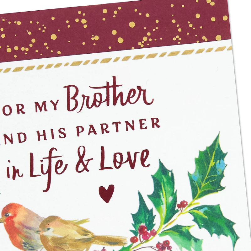 So Grateful for You Both Christmas Card for Brother and Partner for only USD 5.99 | Hallmark