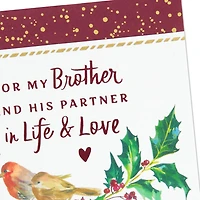 So Grateful for You Both Christmas Card for Brother and Partner for only USD 5.99 | Hallmark