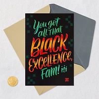Fam, I'm Inspired by Your Black Excellence Card for only USD 3.99 | Hallmark