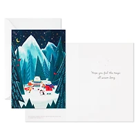 UNICEF Yeti and Friends Ice Skating Boxed Christmas Cards, Pack of 12 for only USD 12.50 | Hallmark