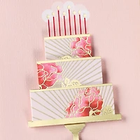 A Thousand Wishes Floral Cake Birthday Card for only USD 8.59 | Hallmark