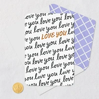 Love You Blank Card for only USD 2.99 | Hallmark