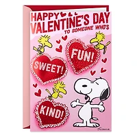 Peanuts® Snoopy and Woodstock Hearts Musical Pop-Up Valentine's Day Card for only USD 7.99 | Hallmark