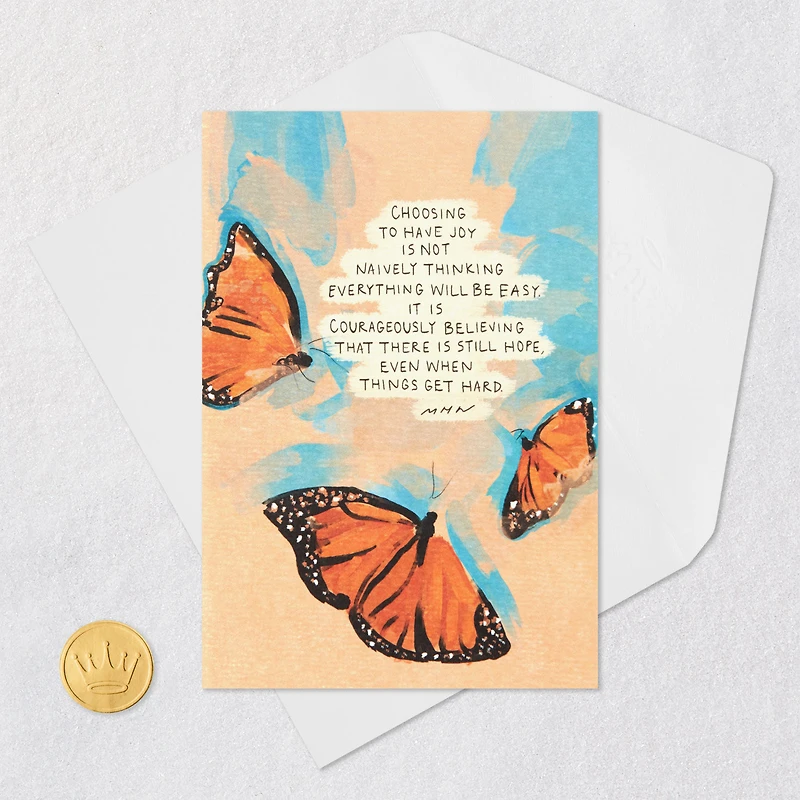 Morgan Harper Nichols Here's to Joy and Hope Encouragement Card for only USD 4.99 | Hallmark