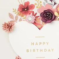 My Favorite Person Hearts and Flowers Birthday Card for only USD 8.59 | Hallmark
