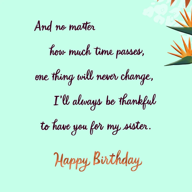 You Just Keep Getting Better Birthday Card for Sister for only USD 4.59 | Hallmark