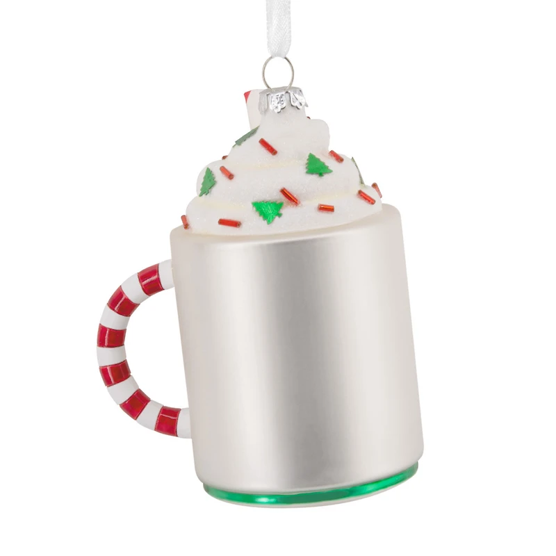 Hallmark Channel Festive Mug Glass Hallmark Ornament for only USD 19.99 | Hallmark