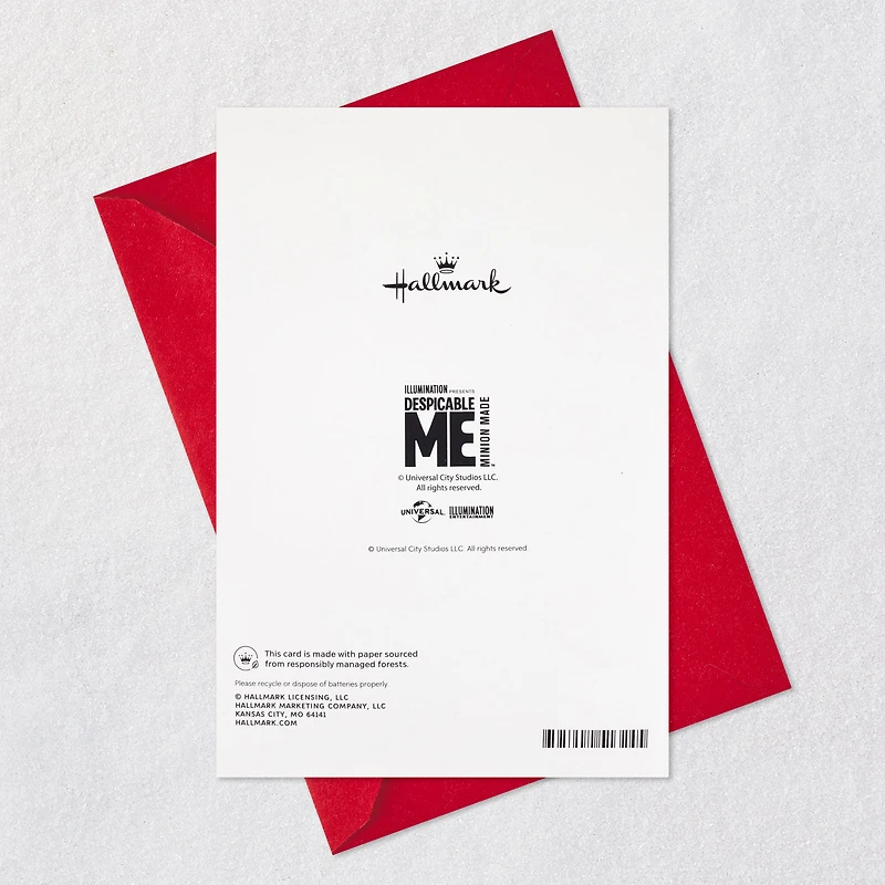 Despicable Me Minions Jolly Style Musical Pop-Up Christmas Card for only USD 7.59 | Hallmark