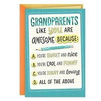 You're Awesome Grandparents Day Card from Kids for only USD 2.99 | Hallmark