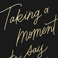 Taking a Moment to Say Thanks Blank Thank You Notes, Pack of 10 for only USD 10.49 | Hallmark