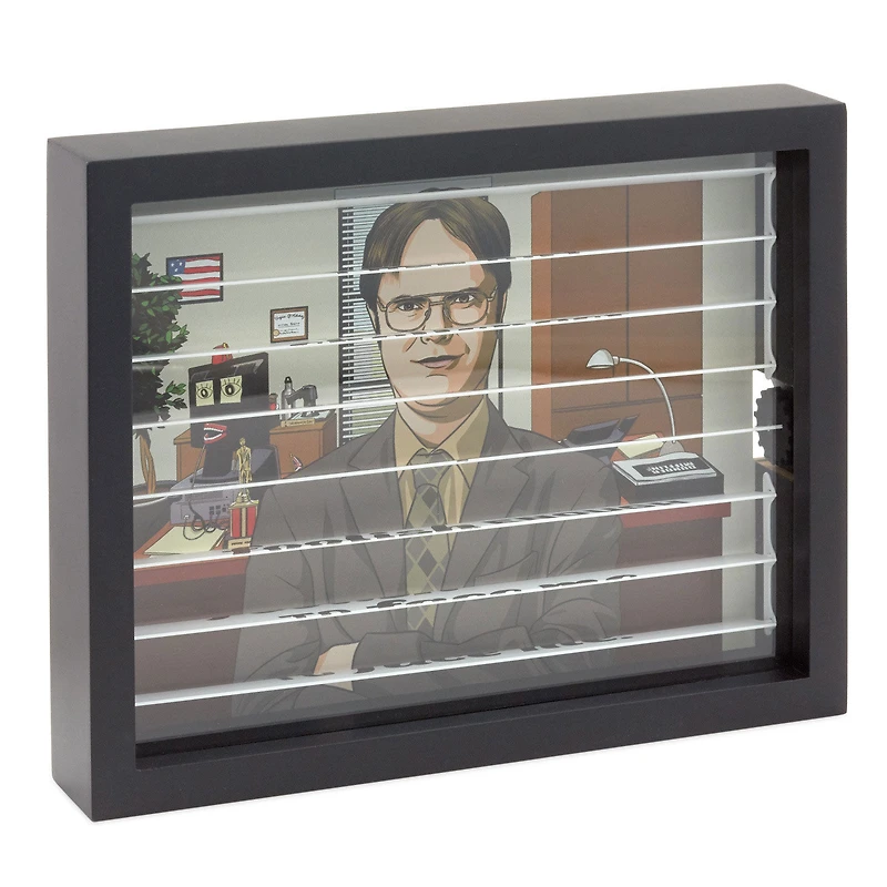 The Office Dwight Schrute Behind Blinds Wall Decor for only USD 29.99 | Hallmark
