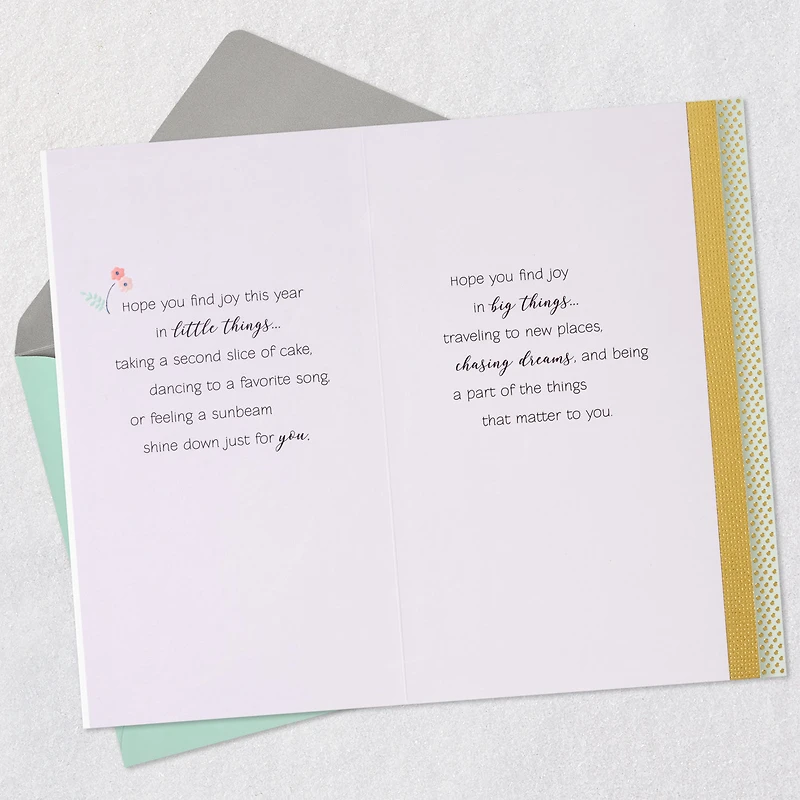 Wishing You Everything That Brings You Joy Birthday Card for Niece for only USD 6.99 | Hallmark