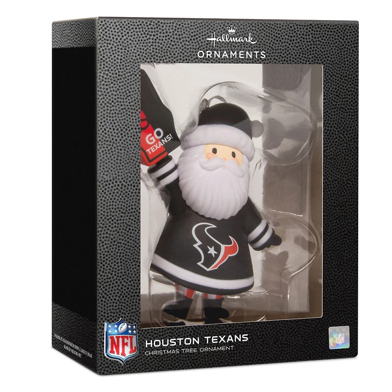 NFL Houston Texans Santa Fan Hallmark Ornament for only USD 12.99 | Hallmark