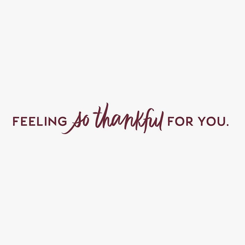 Feeling So Thankful for You Thanksgiving Card for Niece for only USD 2.99 | Hallmark