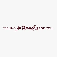 Feeling So Thankful for You Thanksgiving Card for Niece for only USD 2.99 | Hallmark