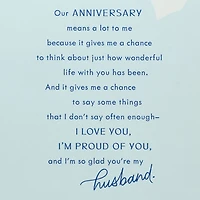 Proud of You Anniversary Card for Husband for only USD 5.99 | Hallmark