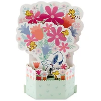Peanuts® Snoopy With Bouquet Musical 3D Pop-Up Mother's Day Card With Lights for only USD 9.99 | Hallmark