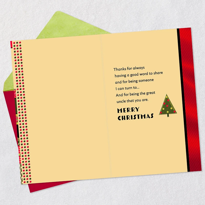 Someone I Can Turn To Christmas Card for Uncle for only USD 3.59 | Hallmark