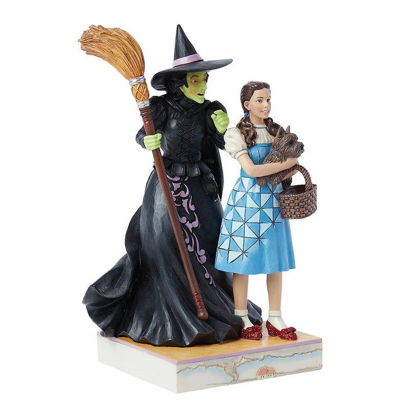 Jim Shore The Wizard of Oz Dorothy and the Wicked Witch Figurine, 8.5" for only USD 99.99 | Hallmark