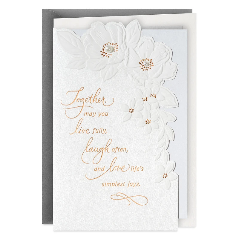 Live, Laugh, Love Wedding Card for only USD 6.99 | Hallmark