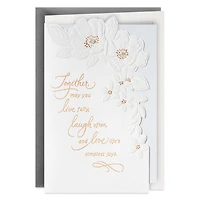 Live, Laugh, Love Wedding Card for only USD 6.99 | Hallmark