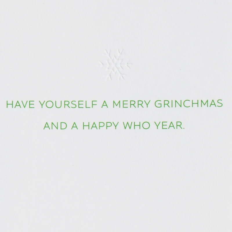 Dr. Seuss's How the Grinch Stole Christmas!™ Merry Grinchmas Christmas Card for only USD 10.59 | Hallmark