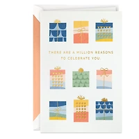 A Million Reasons to Celebrate You Birthday Card for only USD 5.99 | Hallmark