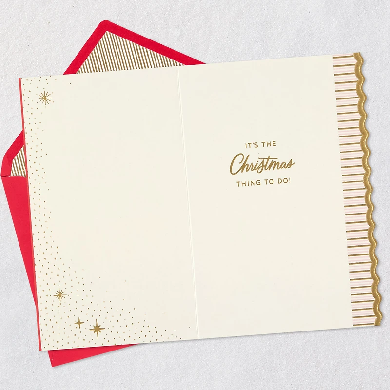 Lacey Chabert Collection Smile a Little Wider Christmas Card for only USD 5.99 | Hallmark