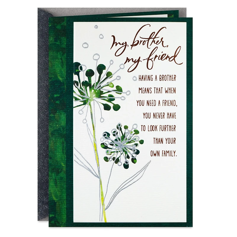 My Brother, My Friend Birthday Card for only USD 4.99 | Hallmark