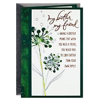 My Brother, My Friend Birthday Card for only USD 4.99 | Hallmark
