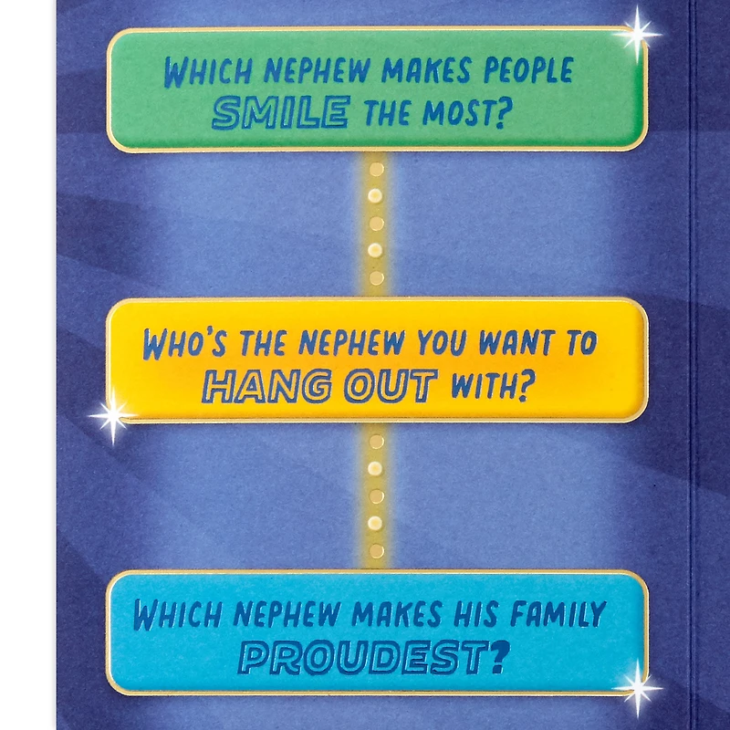 Nephew Trivia Birthday Card for only USD 4.59 | Hallmark