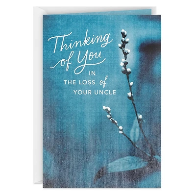 His Influence Lives On Sympathy Card for Loss of Uncle for only USD 4.59 | Hallmark