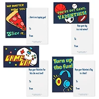 Games and Sports Kids Classroom Valentines Set With Cards, Stickers and Mailbox for only USD 9.99 | Hallmark