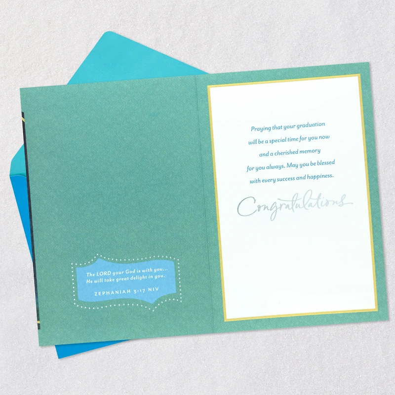 God Is With You Religious High School Graduation Card for only USD 4.99 | Hallmark
