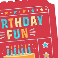 Your Ticket to Party Time Birthday Card for Kids for only USD 3.99 | Hallmark