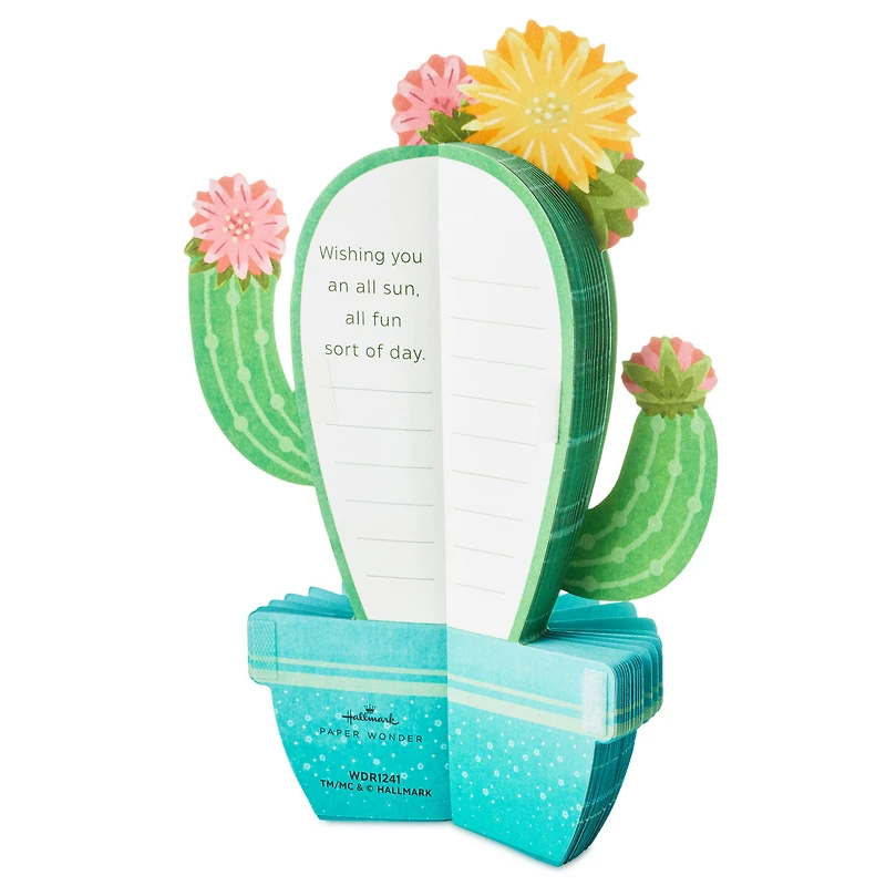 All Sun, All Fun Flowering Cactus Honeycomb 3D Pop-Up Card for only USD 6.99 | Hallmark
