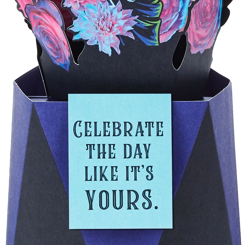 Disney Villains Floral Bouquet Pop-Up Card for only USD 8.99 | Hallmark