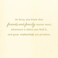 You’re Celebrated and Loved 40th Birthday Card for only USD 4.99 | Hallmark