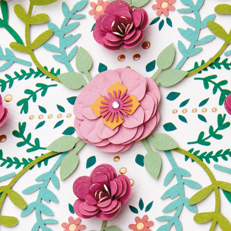 Handcrafted Flowers Blank Card for only USD 9.59 | Hallmark