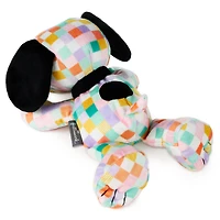 Peanuts® Pastel Patchwork Floppy Snoopy Plush, 11" L for only USD 18.99 | Hallmark