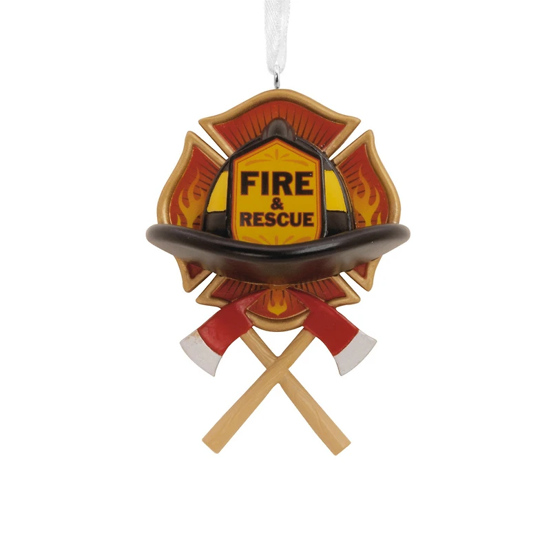 Fire and Rescue Emblem Hallmark Ornament for only USD 14.99 | Hallmark