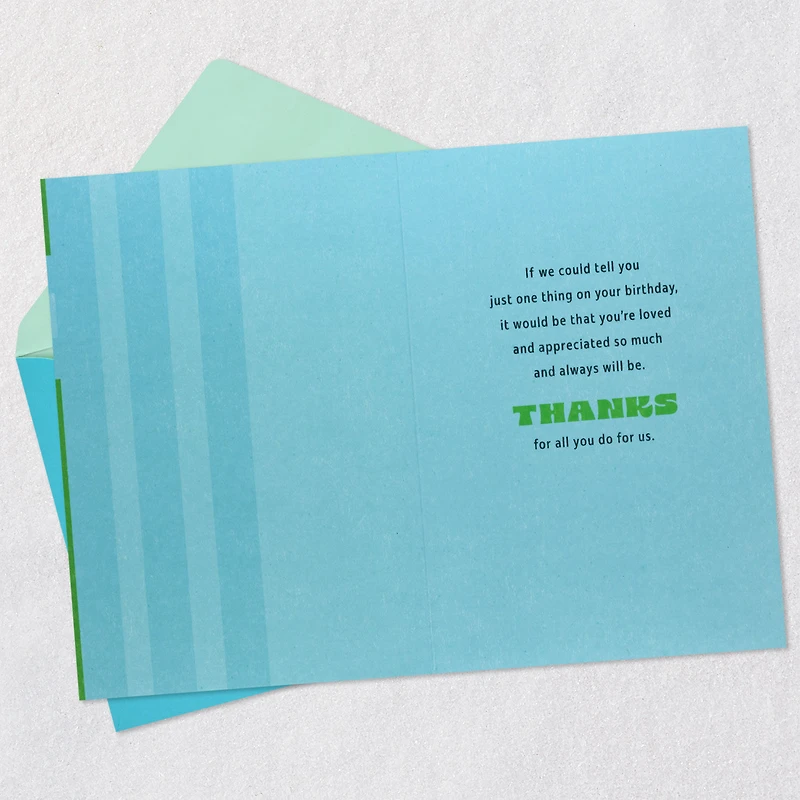 Love and Appreciation Birthday Card for Dad from All for only USD 5.59 | Hallmark