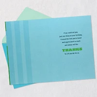 Love and Appreciation Birthday Card for Dad from All for only USD 5.59 | Hallmark